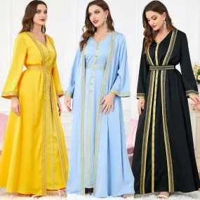 🌈 Women's Solid Color Polyester Fashion Dress - Versatile Chic 🌈