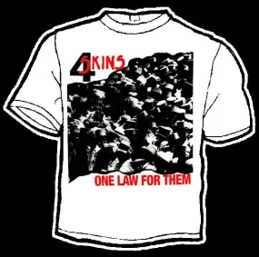 4 SKINS LAW shirt