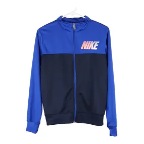 Age 13-15 Nike Track Jacket - XL Navy Polyester