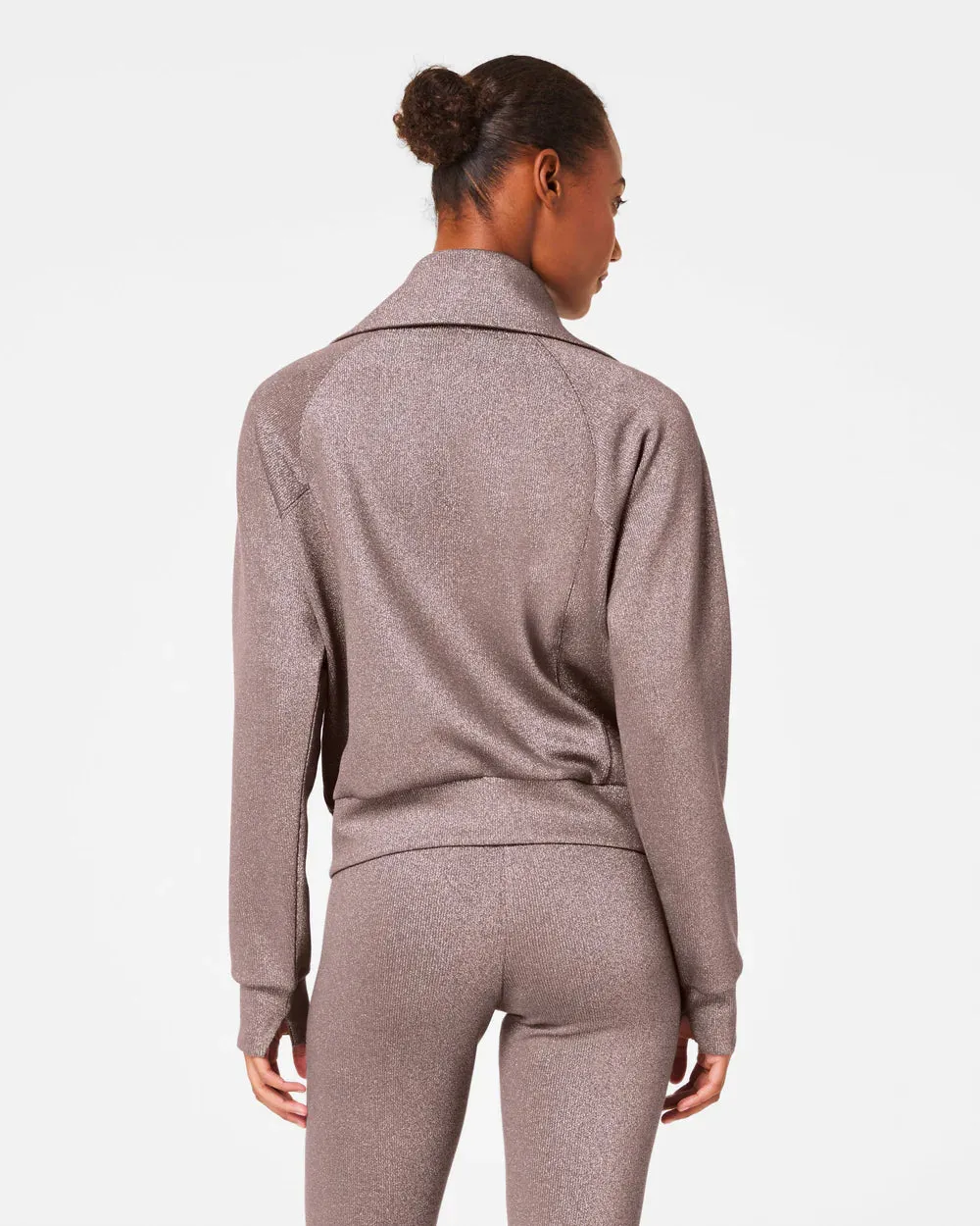 Air Essentials Shine Half Zip Pullover