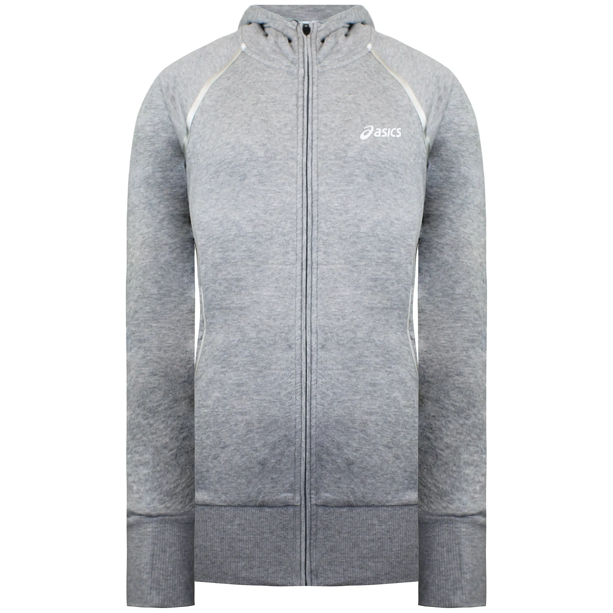 Asics Knit Womens Grey Track Jacket