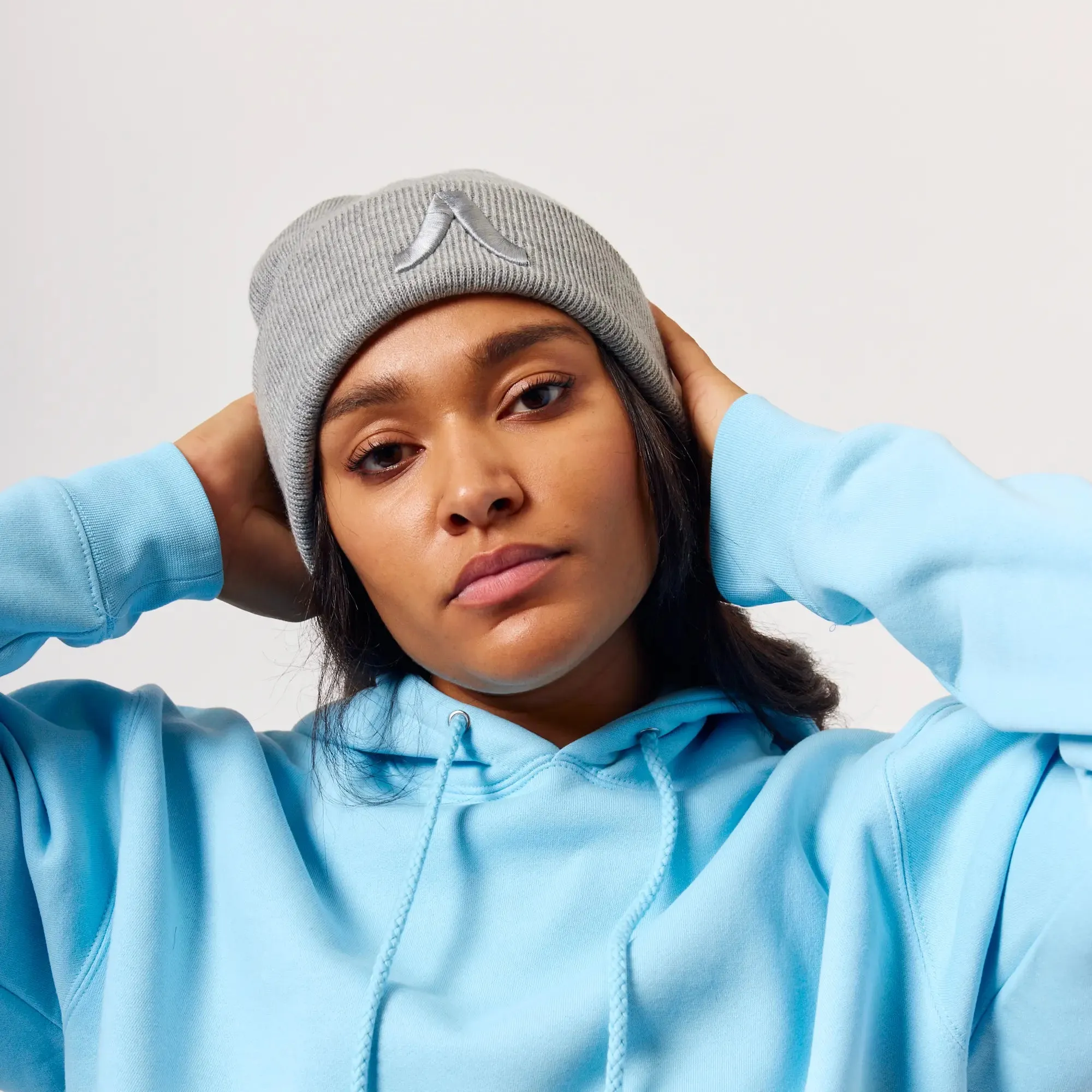 Avoli Winter 2024 Beanie - Grey with Cuff
