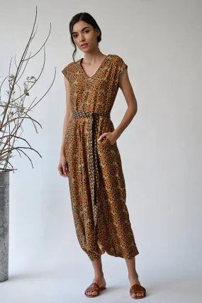 AZROU BELTED JUMPSUIT