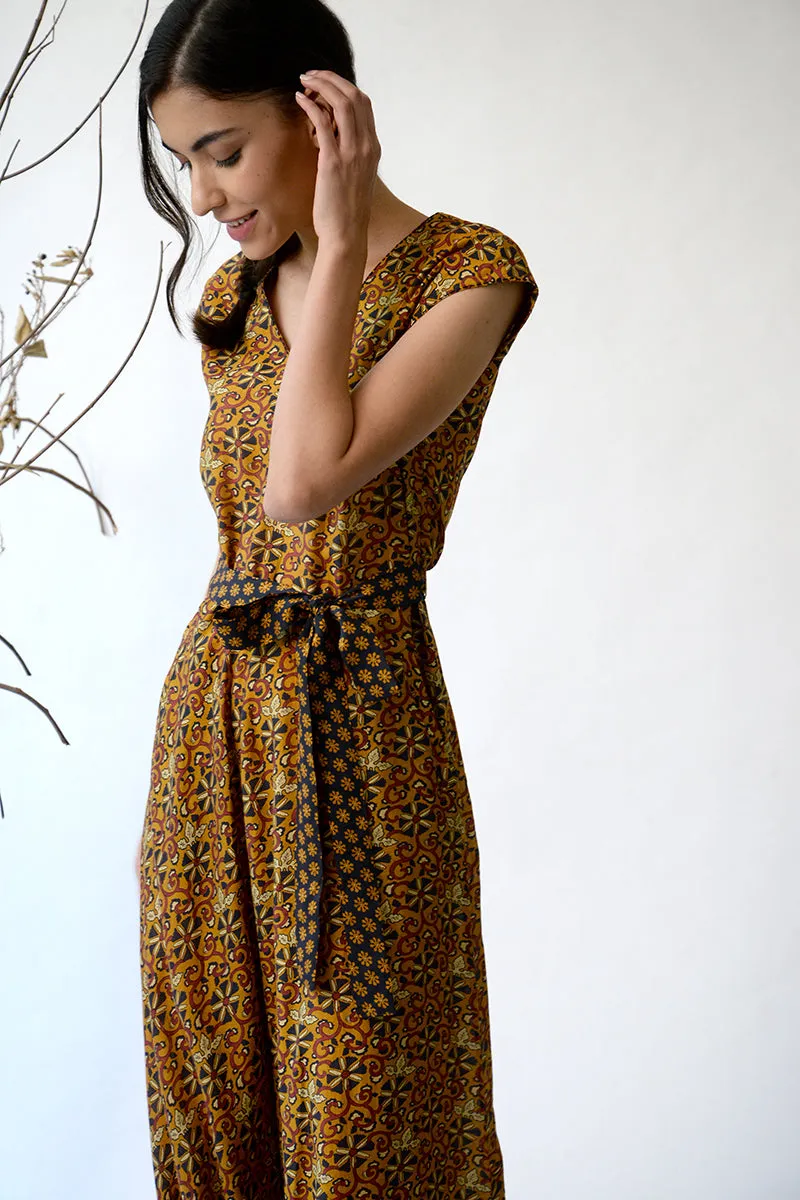 AZROU BELTED JUMPSUIT