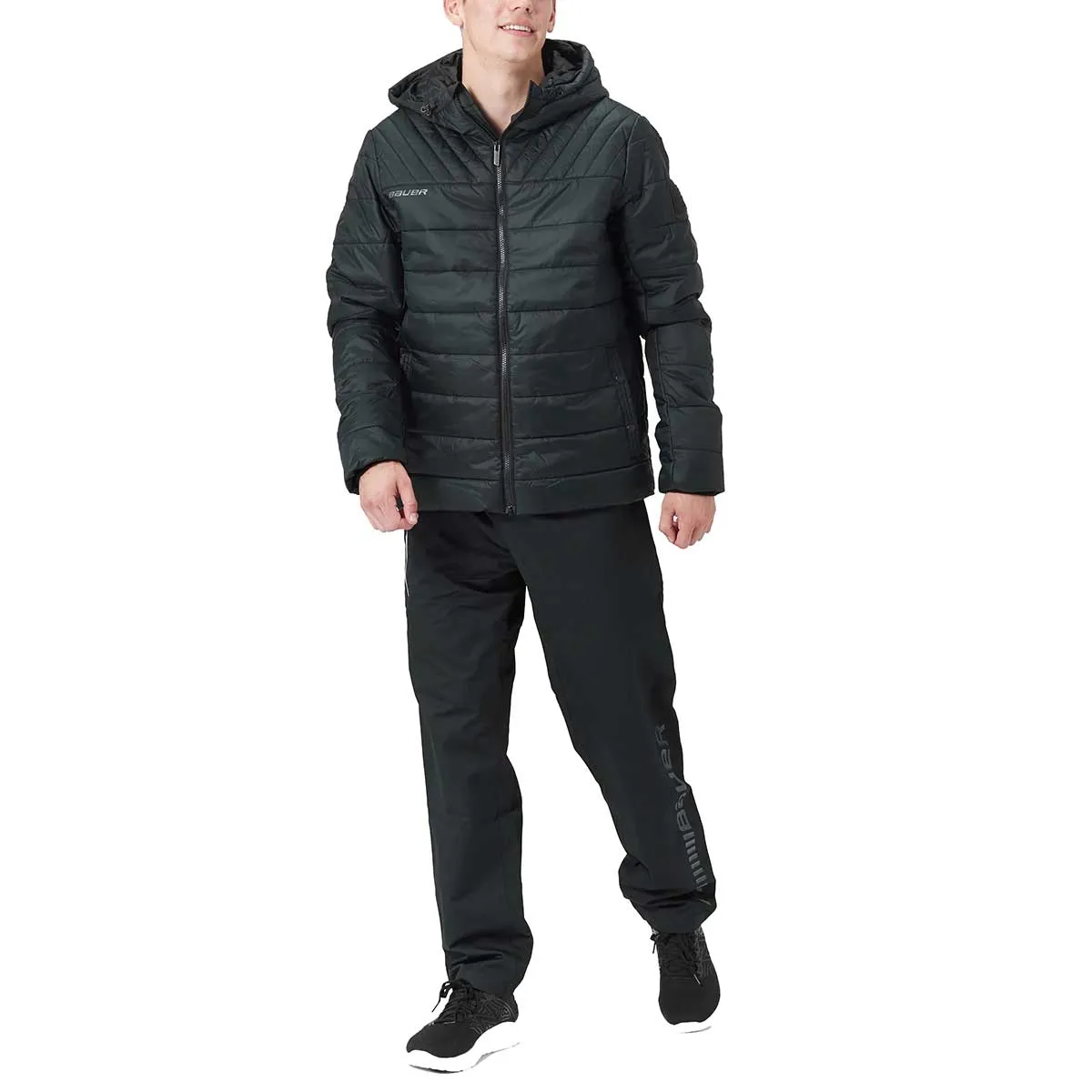 Bauer Supreme Hooded Puffer Jacket - Senior