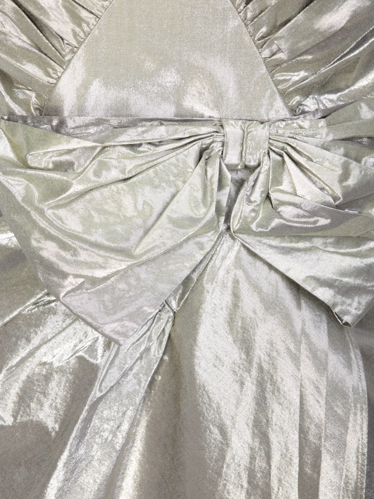 Bow midi dress