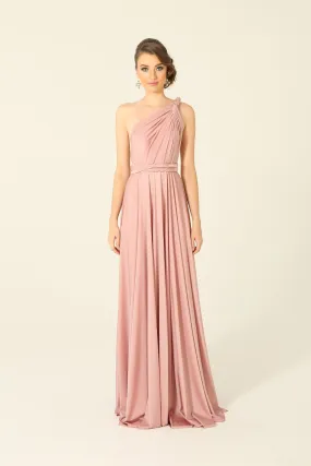 Bridesmaid Multiway Wrap Dress – PO31 Blush