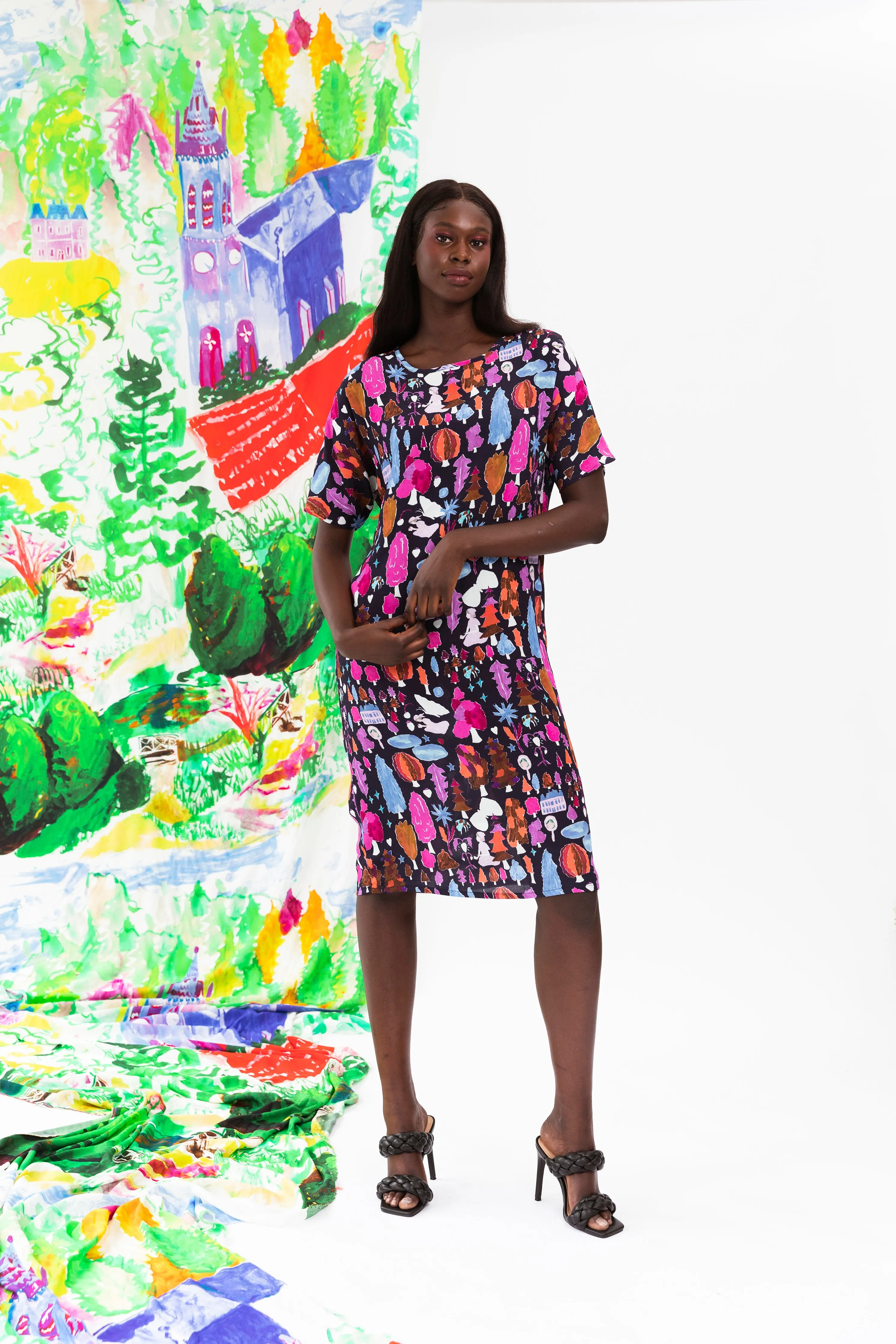 Chateau Garden T-Dress
