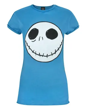 Disney Womens Blue Short Sleeved T-Shirt
