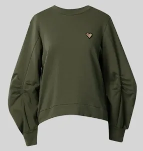 Emily Lovelock Jemma Sweatshirt Sea Kelp