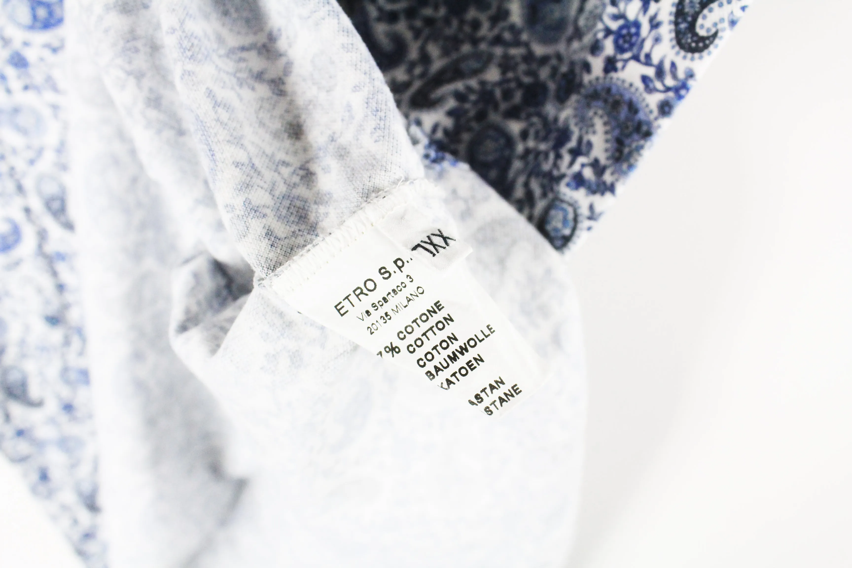 Etro Polo T-Shirt XXLarge