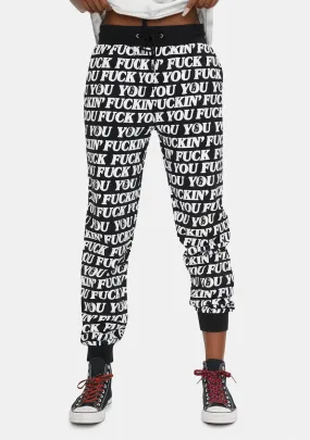 F You Sweatpants