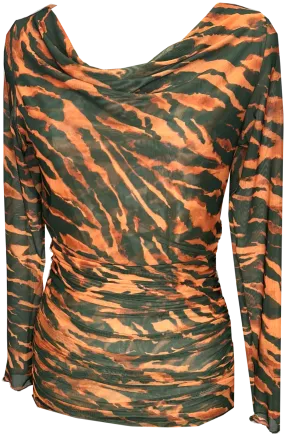 Fire  Ruched Top