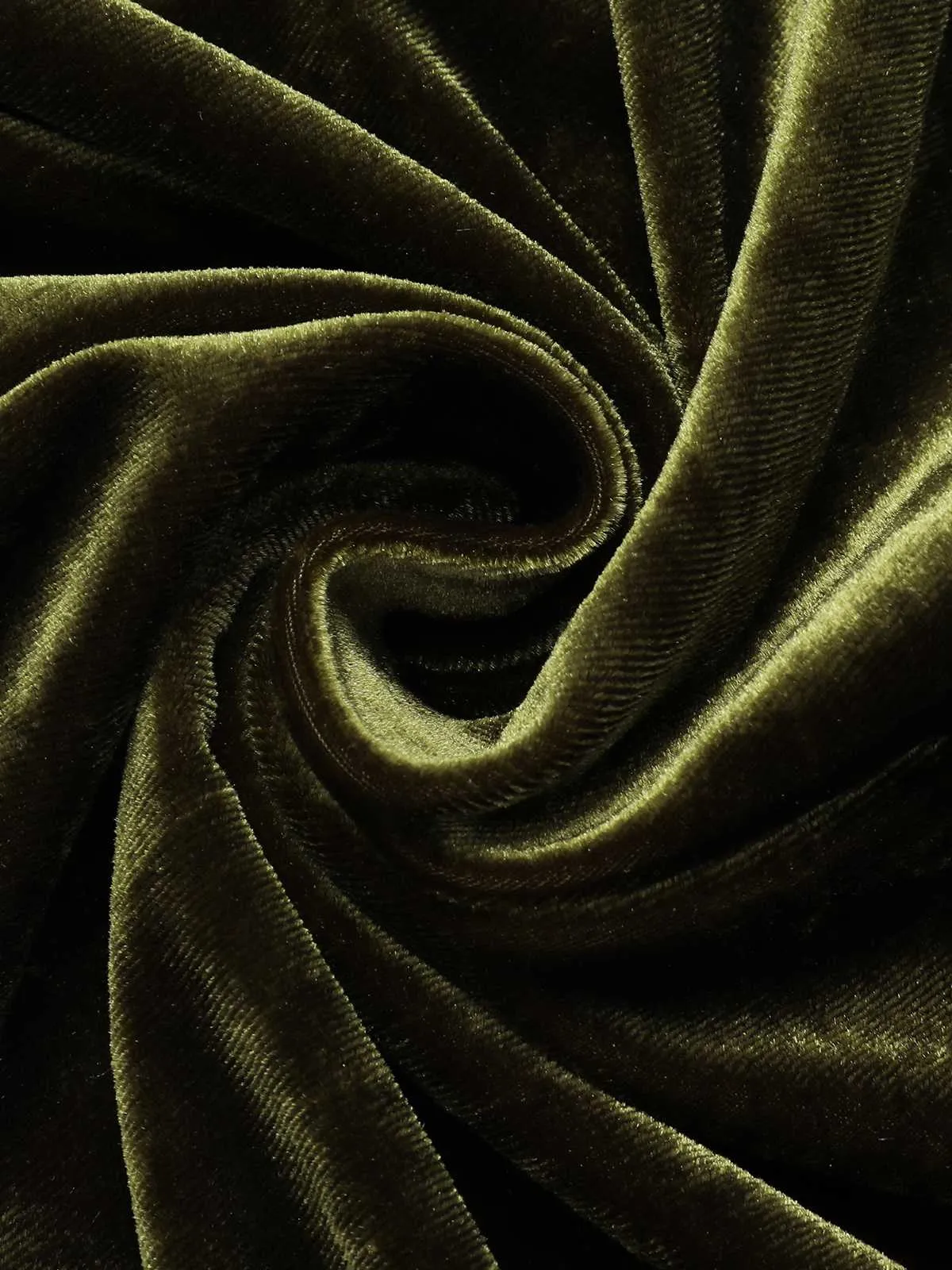 Green 1940s Tie Neck Velvet Jumpsuit