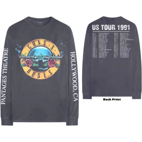 Guns N' Roses Hollywood Tour Unisex Longsleeved T-Shirt