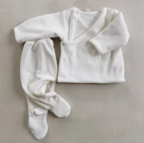 Jacket reversible style KIMONO velours