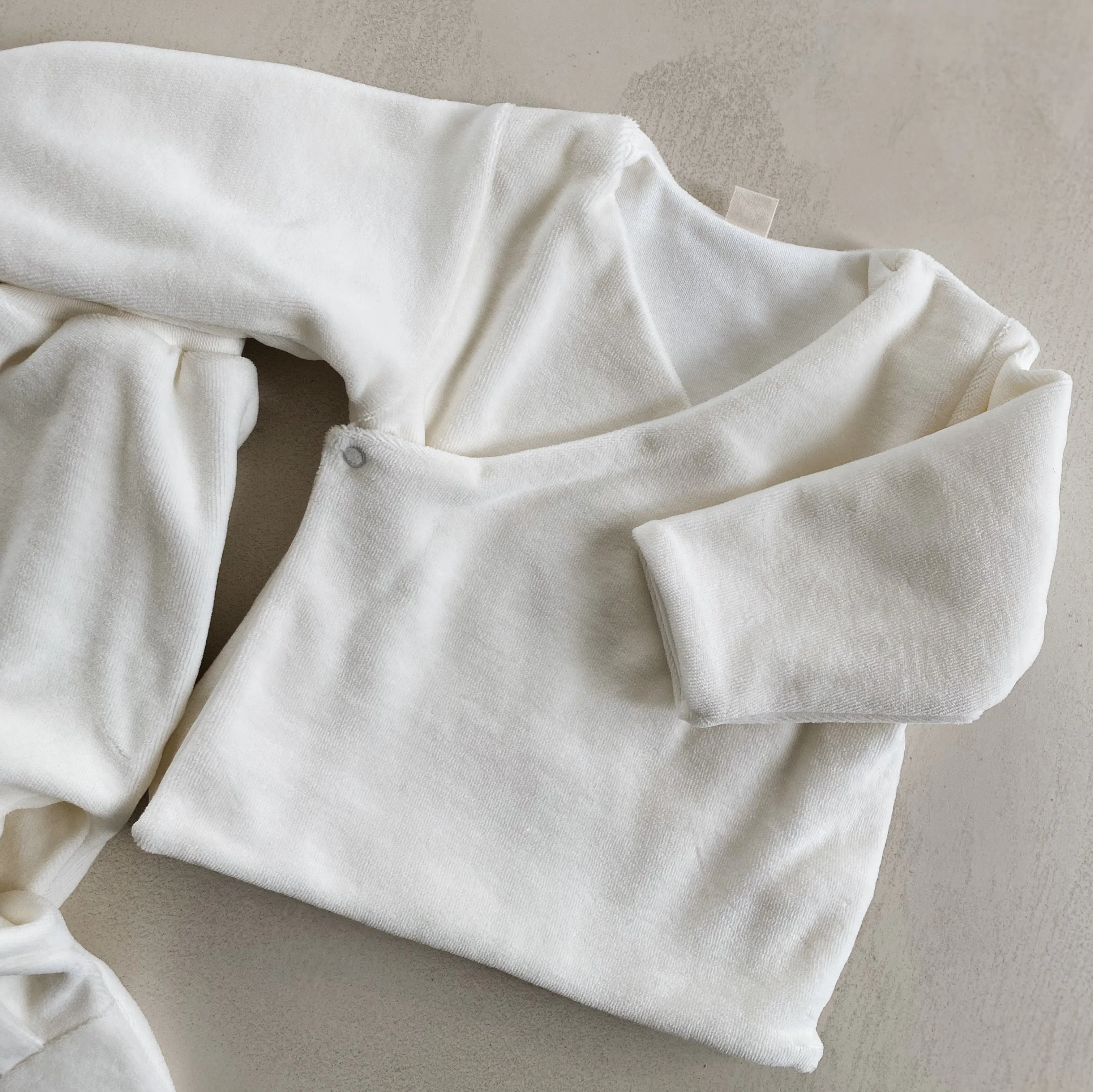 Jacket reversible style KIMONO velours