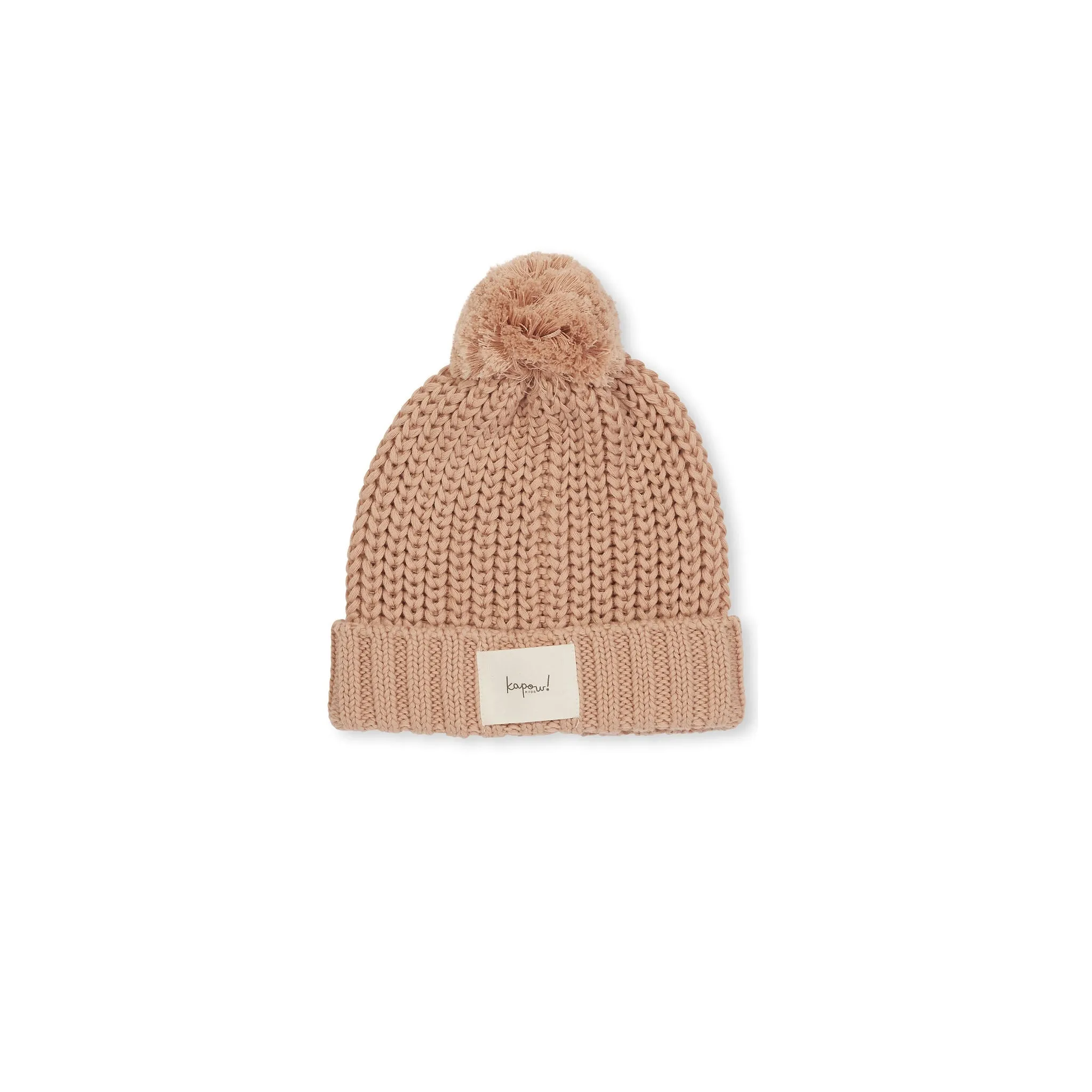 KAPOW - TOAST KNIT POM POM BEANIE