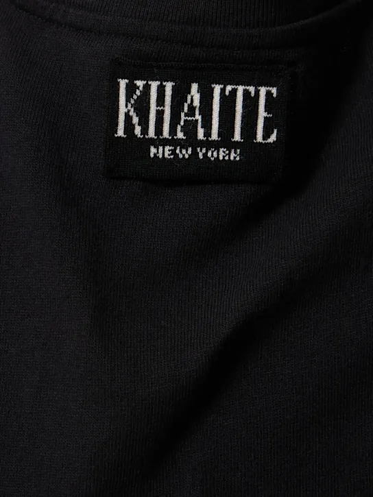 Khaite   Samson cotton jersey t-shirt 