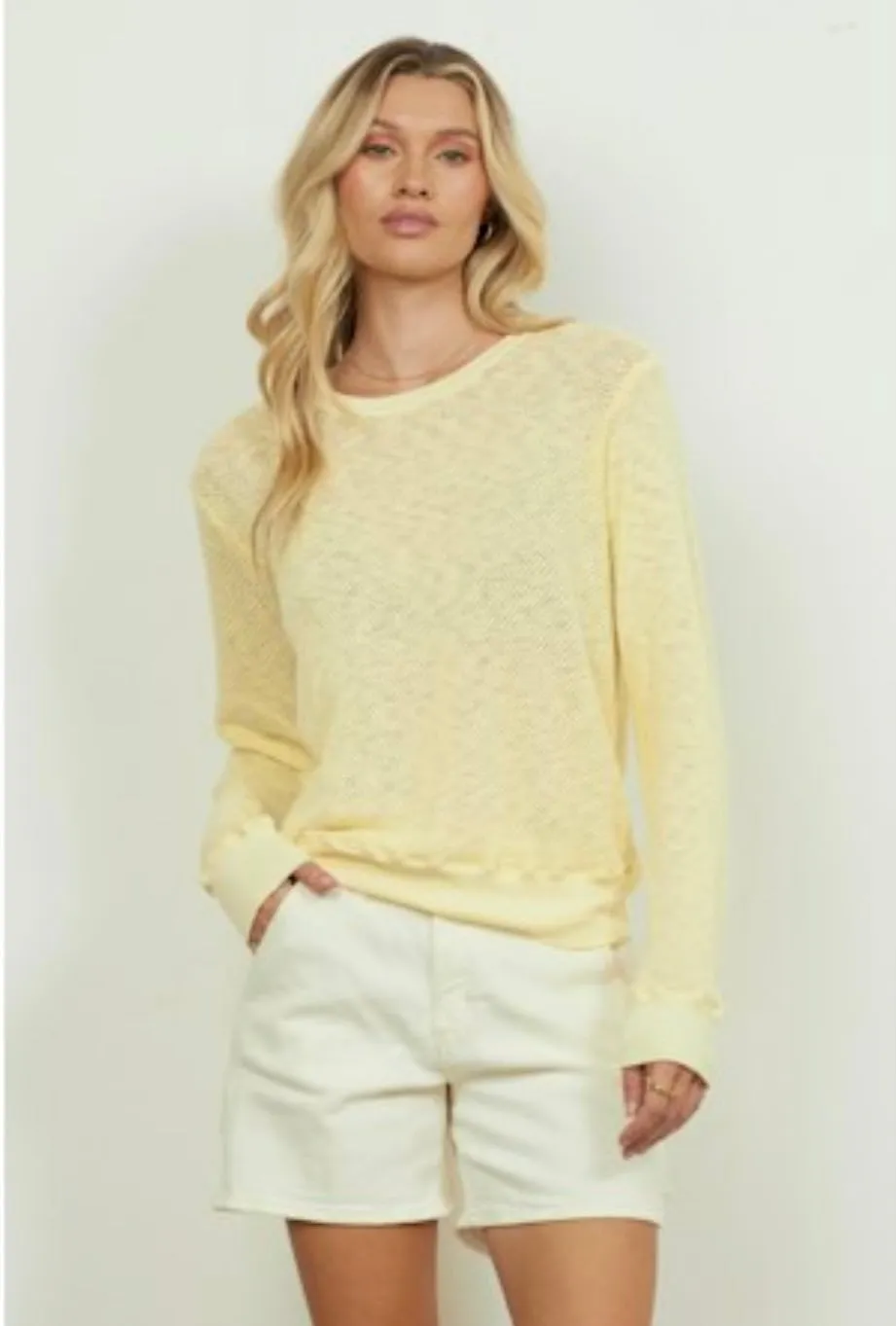 LA Made Salt Creek Mesh Pullover