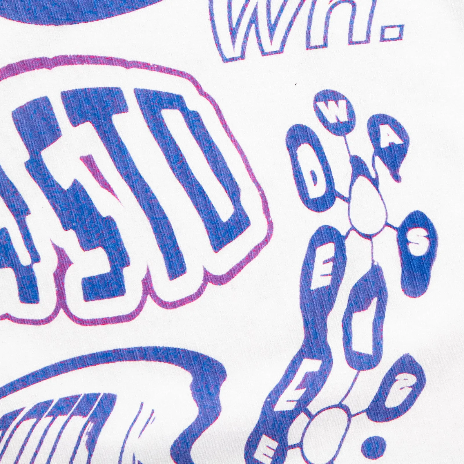 Liquid Logo Front Print - Tshirt - White