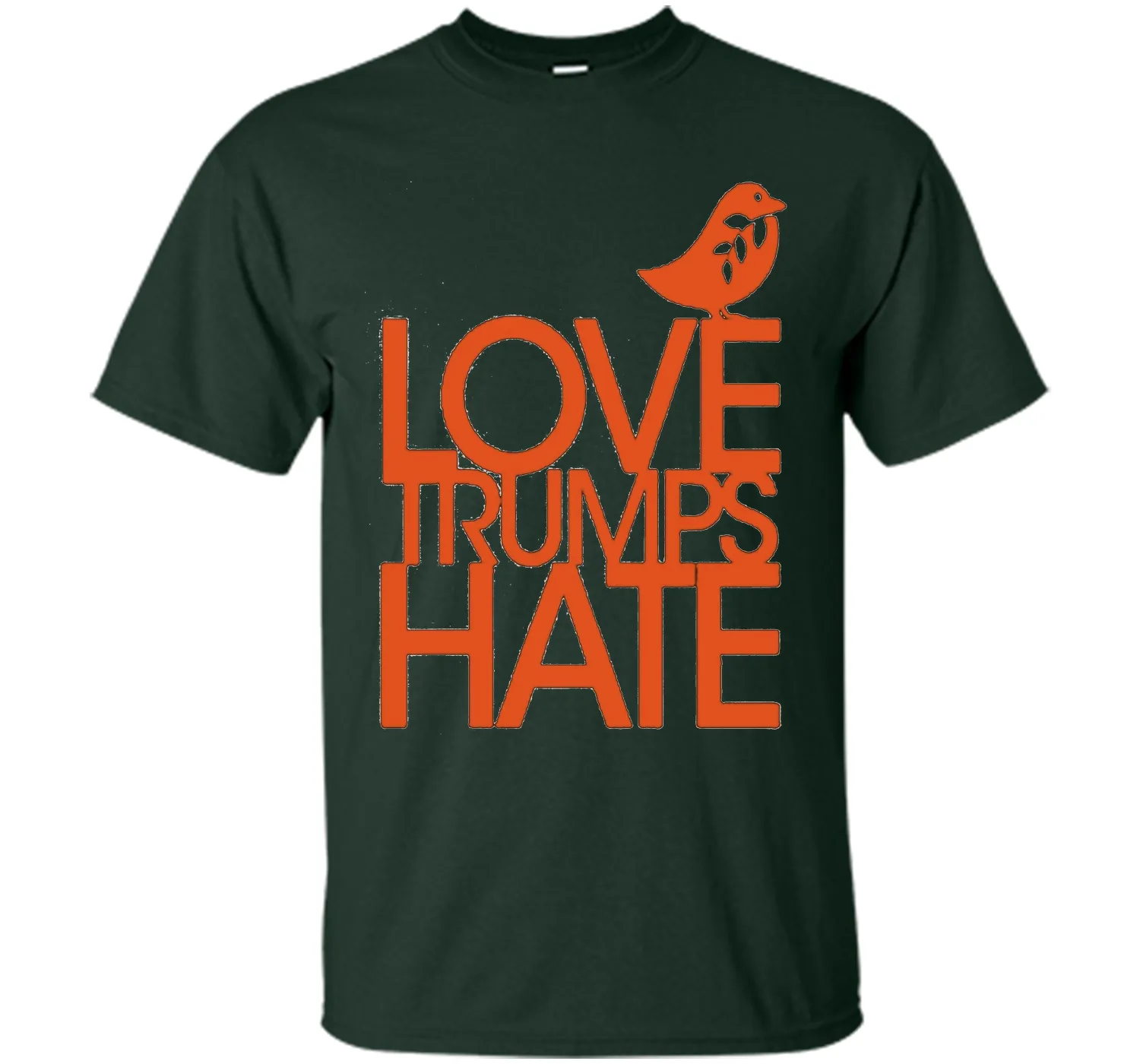 Love Trumps Hate Anti Donald Trump T Shirt