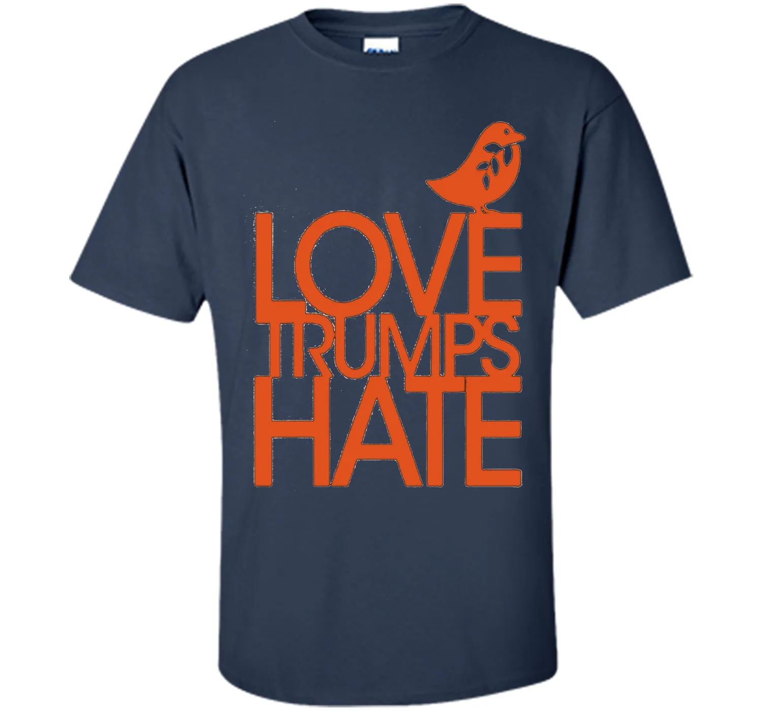 Love Trumps Hate Anti Donald Trump T Shirt