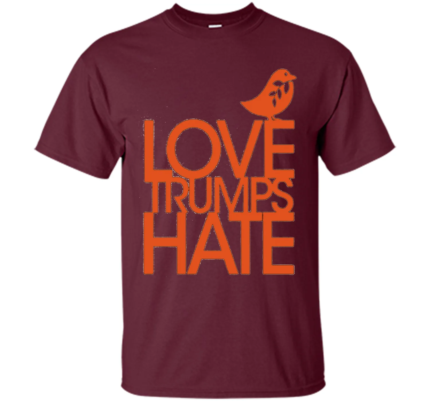 Love Trumps Hate Anti Donald Trump T Shirt
