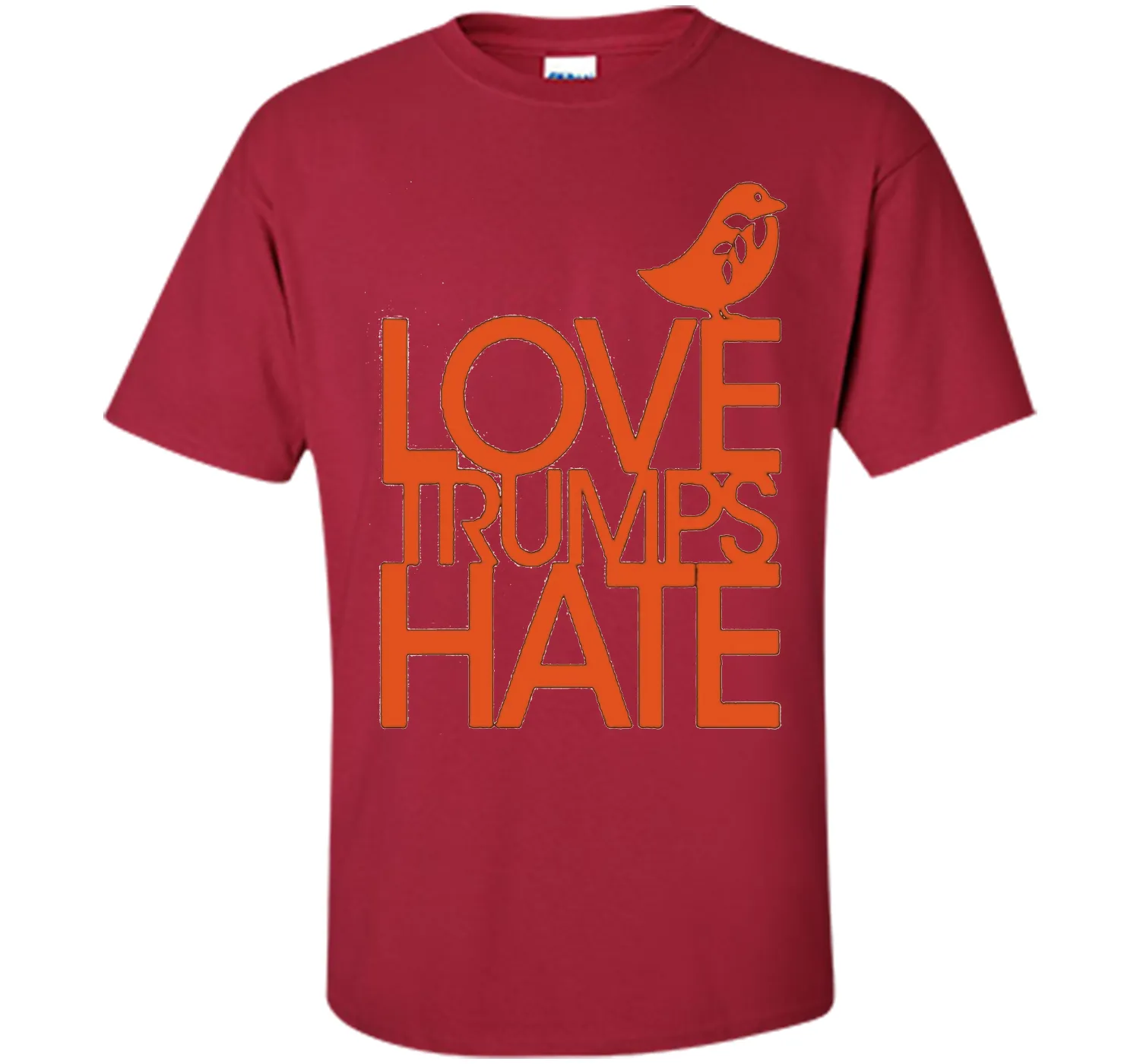 Love Trumps Hate Anti Donald Trump T Shirt