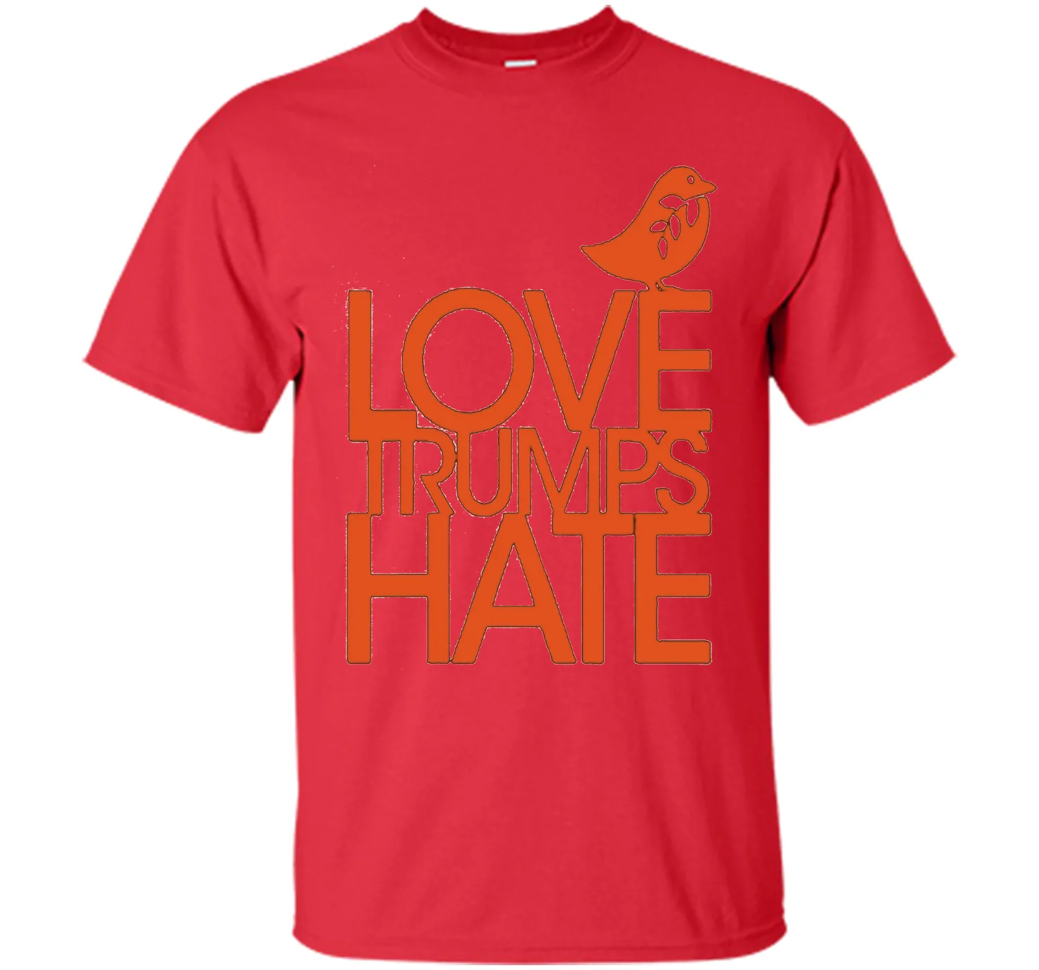 Love Trumps Hate Anti Donald Trump T Shirt