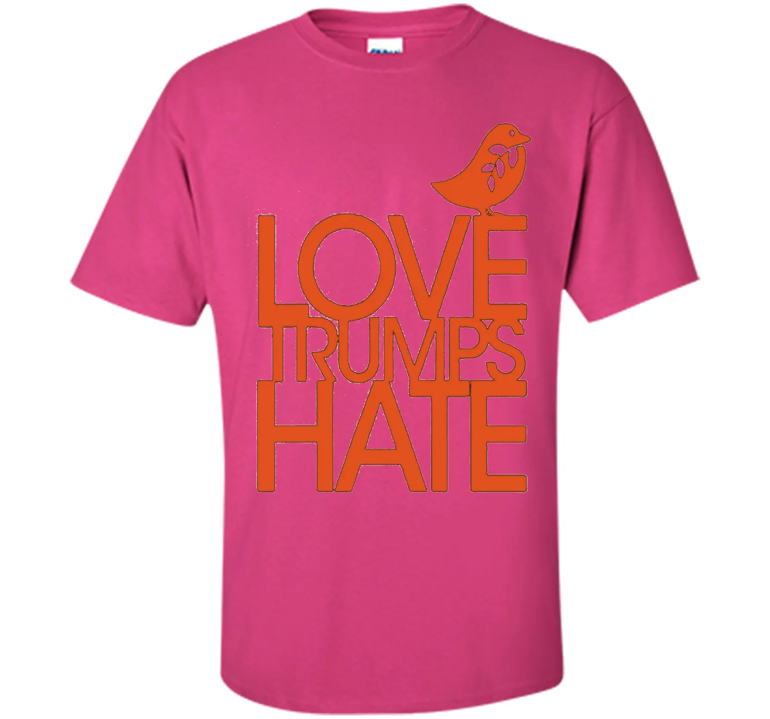 Love Trumps Hate Anti Donald Trump T Shirt