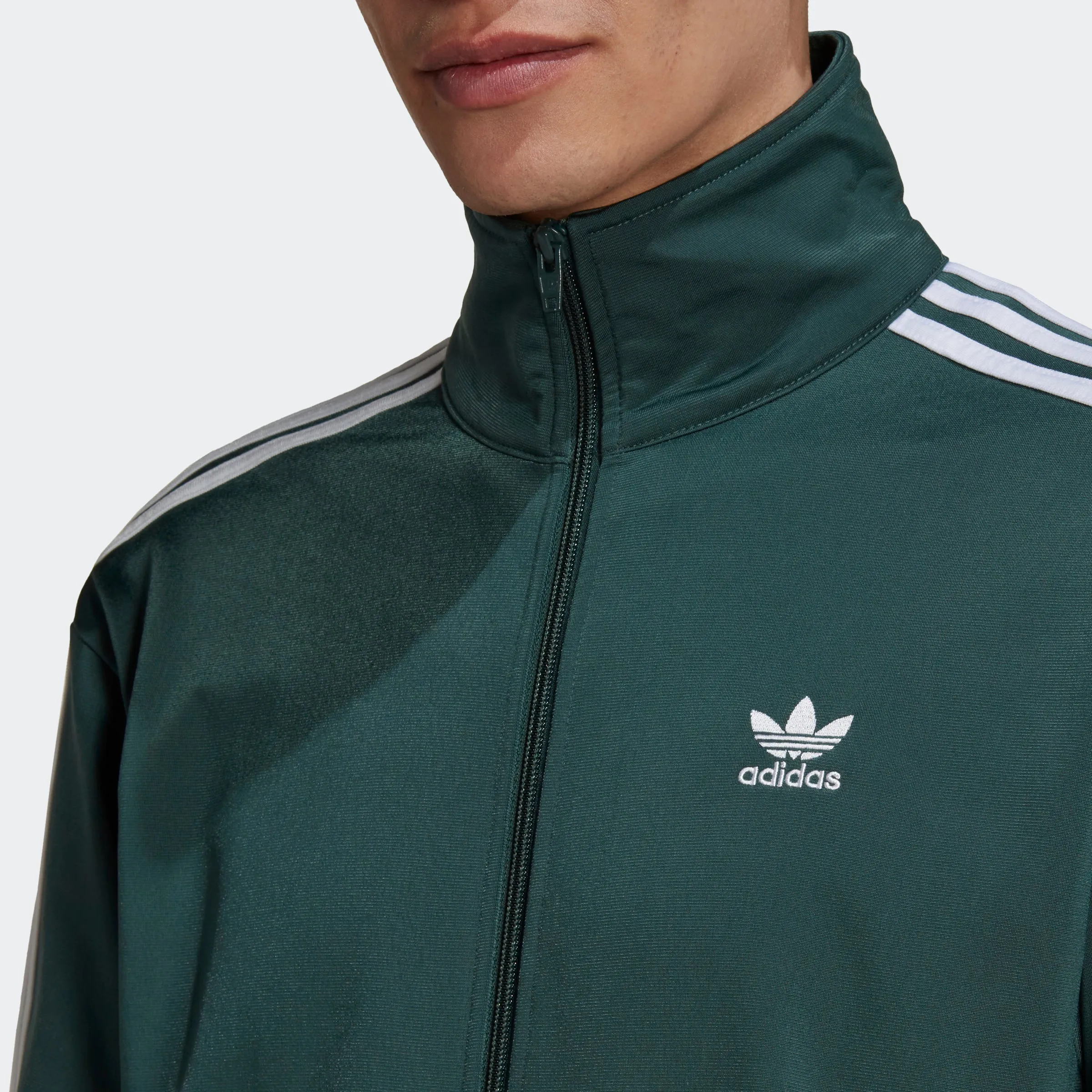 Men's adidas Originals Adicolor Classics Firebird Track Jacket Green