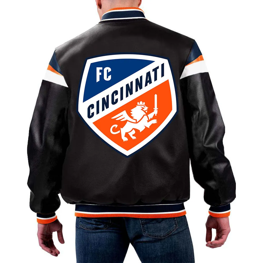 MLS FC Cincinnati Leather Jacket