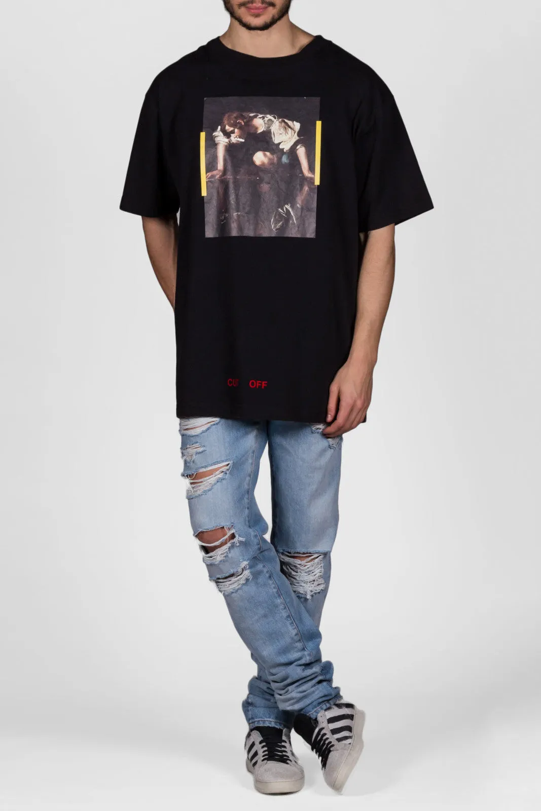 Narciso S/S T-Shirt Black All Over