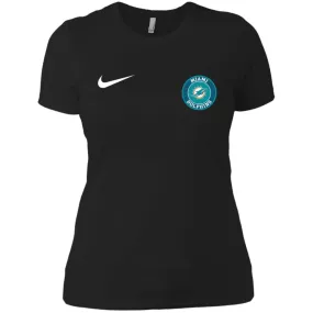 Nike Miami Dolphins Nfl Football Women T-Shirt