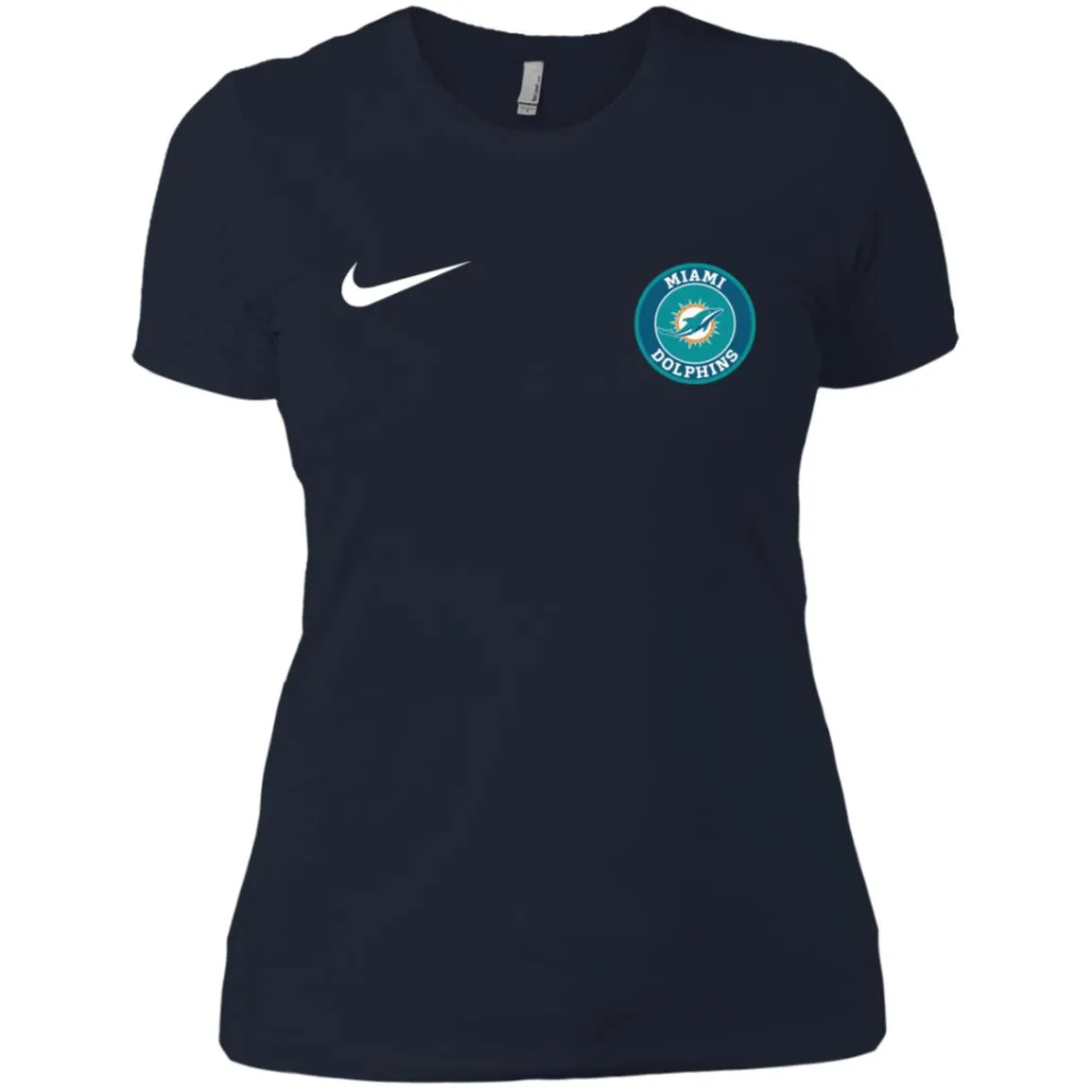 Nike Miami Dolphins Nfl Football Women T-Shirt