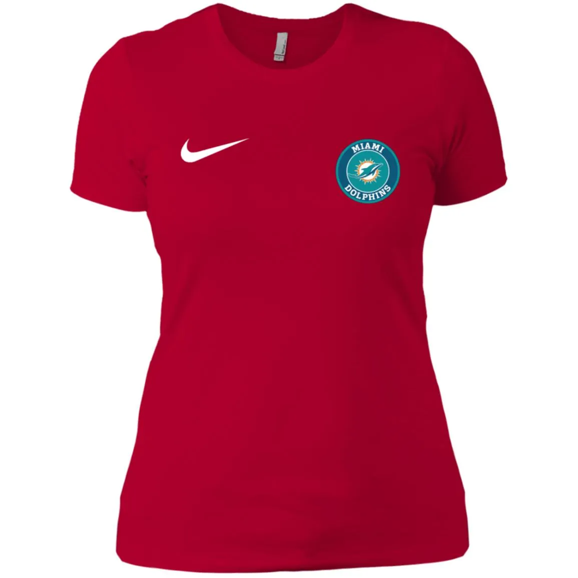 Nike Miami Dolphins Nfl Football Women T-Shirt