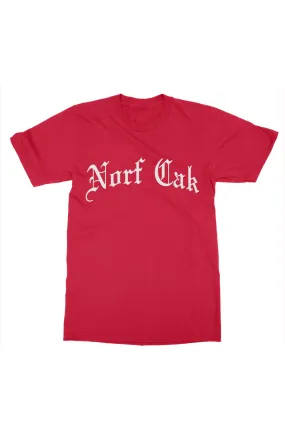 Norf Cak T-shirt- Red