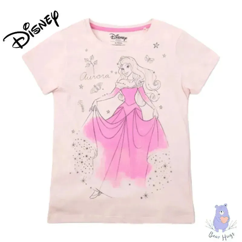 Princess Aurora Print Crew-Neck T-shirt