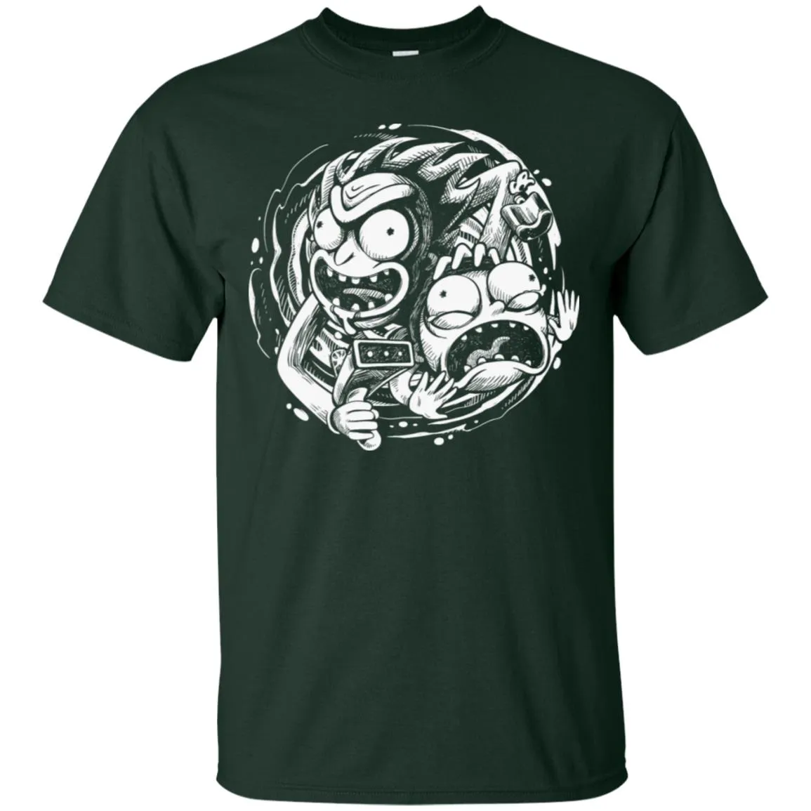 Rick And Morty Time Warp Travels Men T-Shirt
