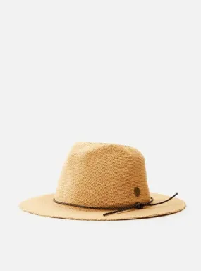 Rip Curl Spiced Temple Knit Panama Hat Sand