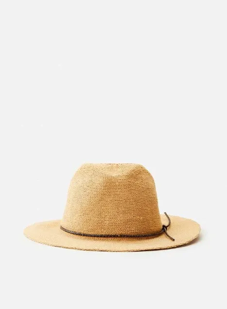 Rip Curl Spiced Temple Knit Panama Hat Sand