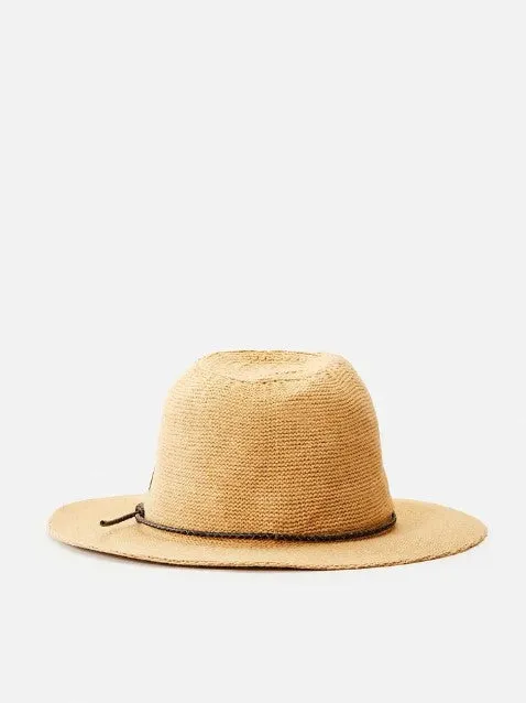 Rip Curl Spiced Temple Knit Panama Hat Sand