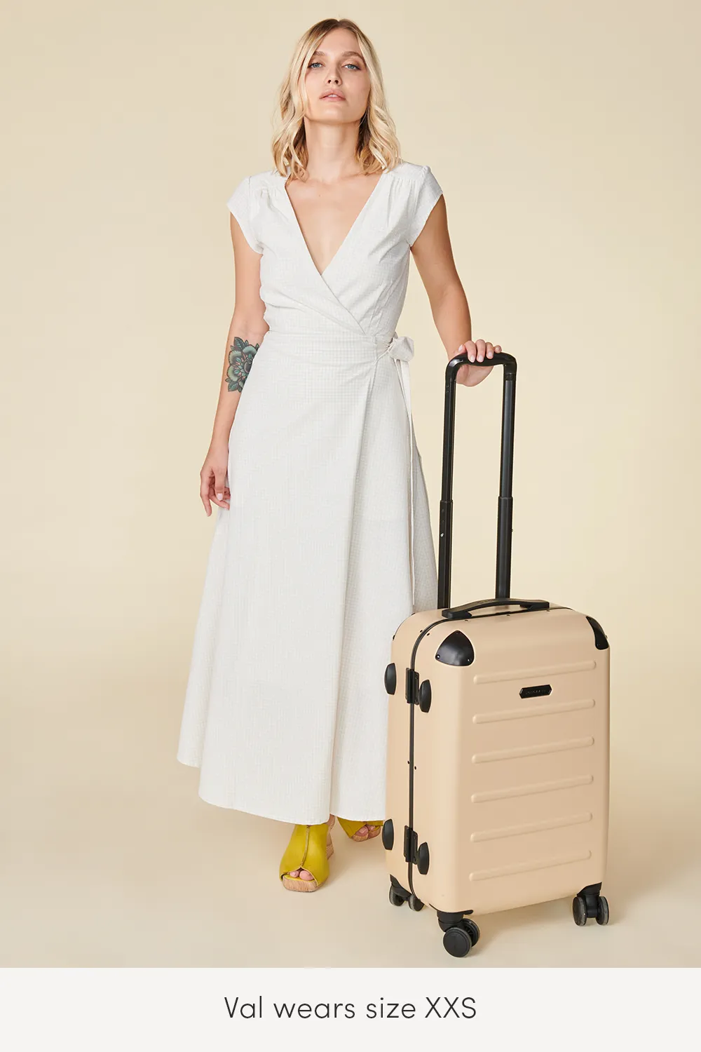 Roma Reversible Wrap Dress