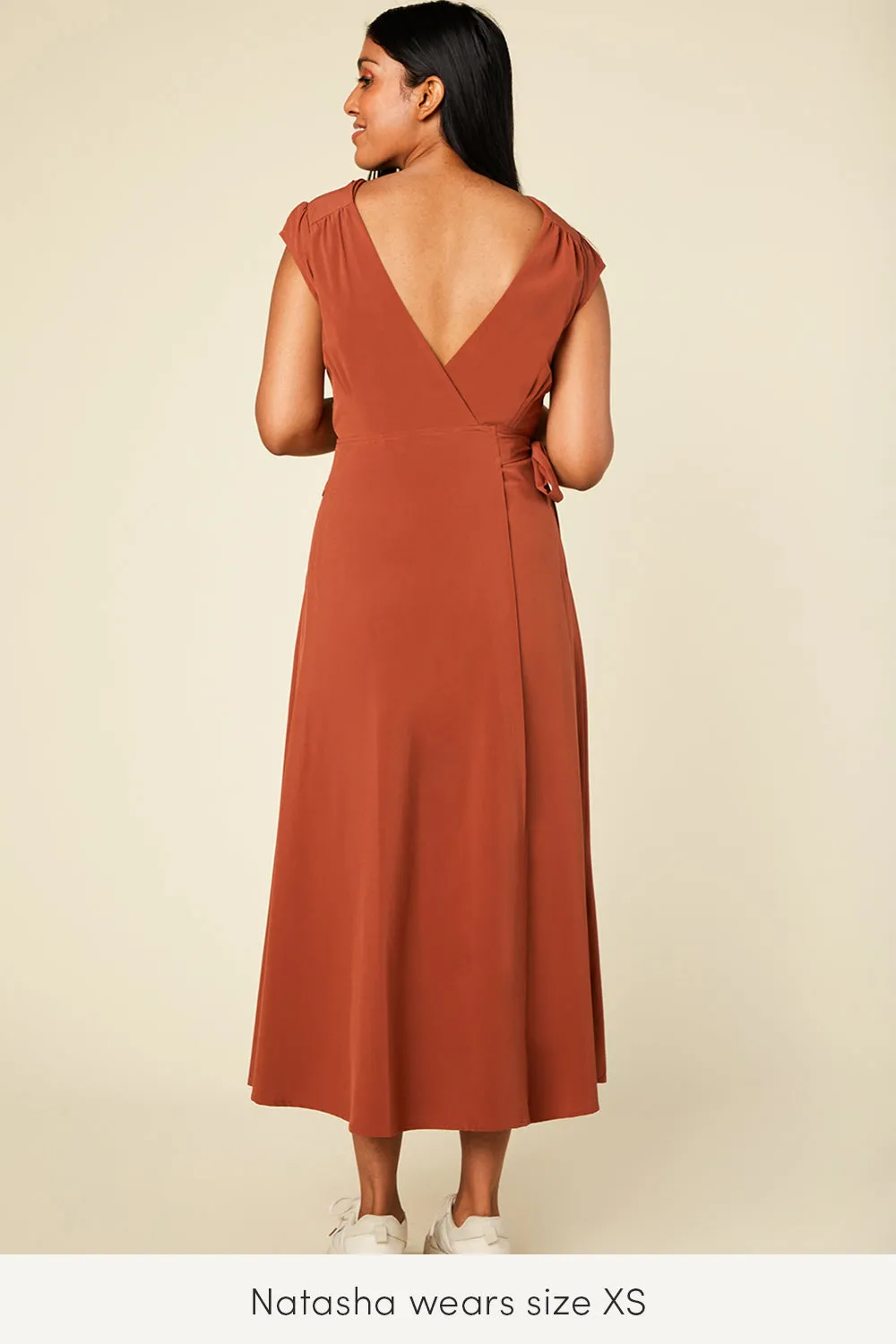 Roma Reversible Wrap Dress