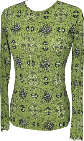 Serpentine Crew Top