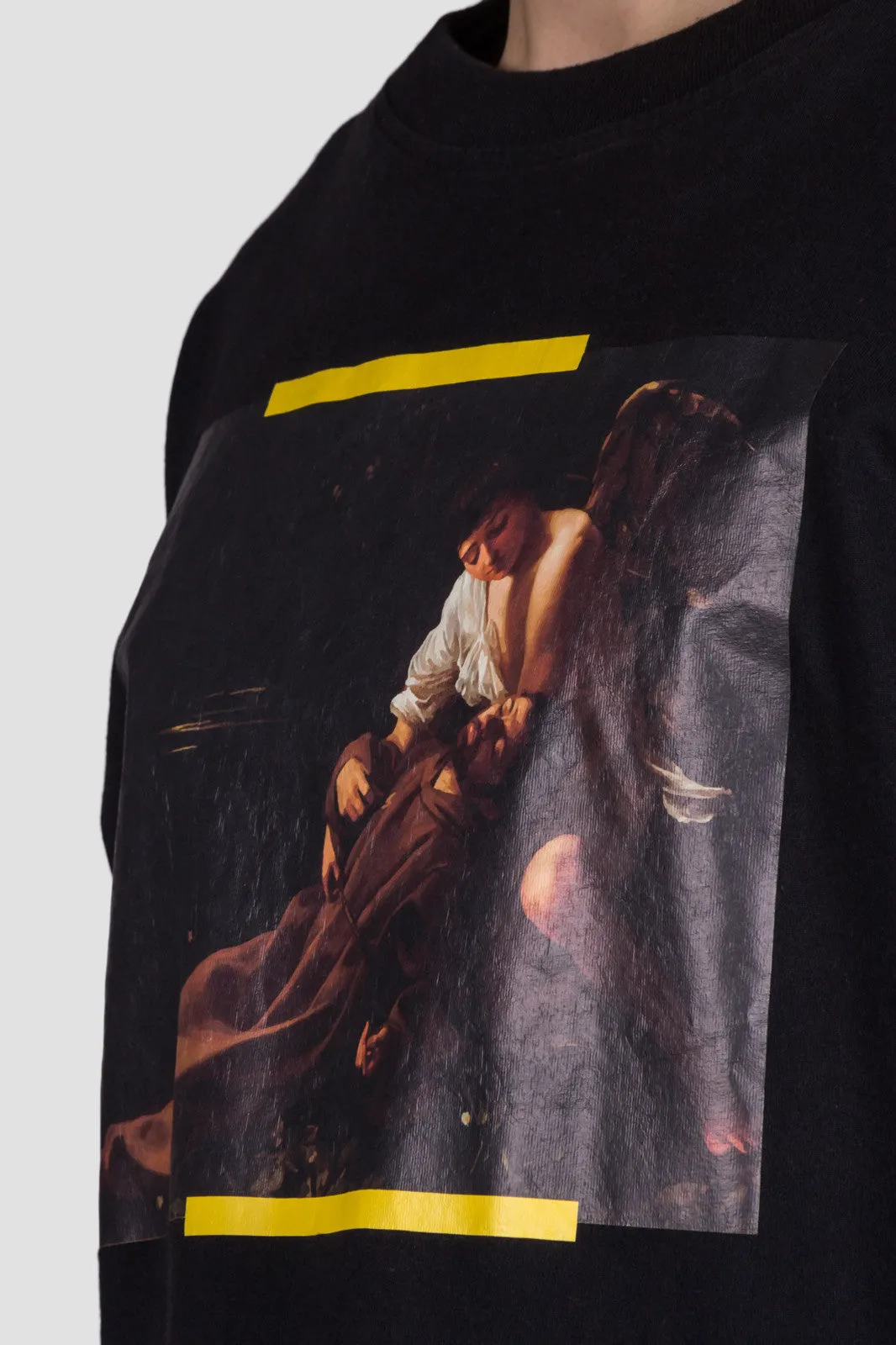 S.Francesco S/S T-Shirt Black All Over