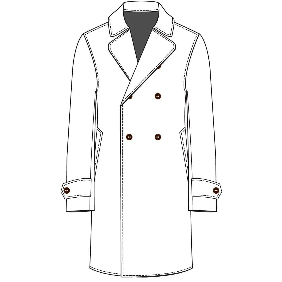 The Stately Overcoat | Forest Lavender