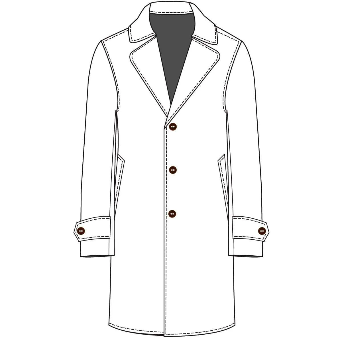 The Stately Overcoat | Forest Lavender