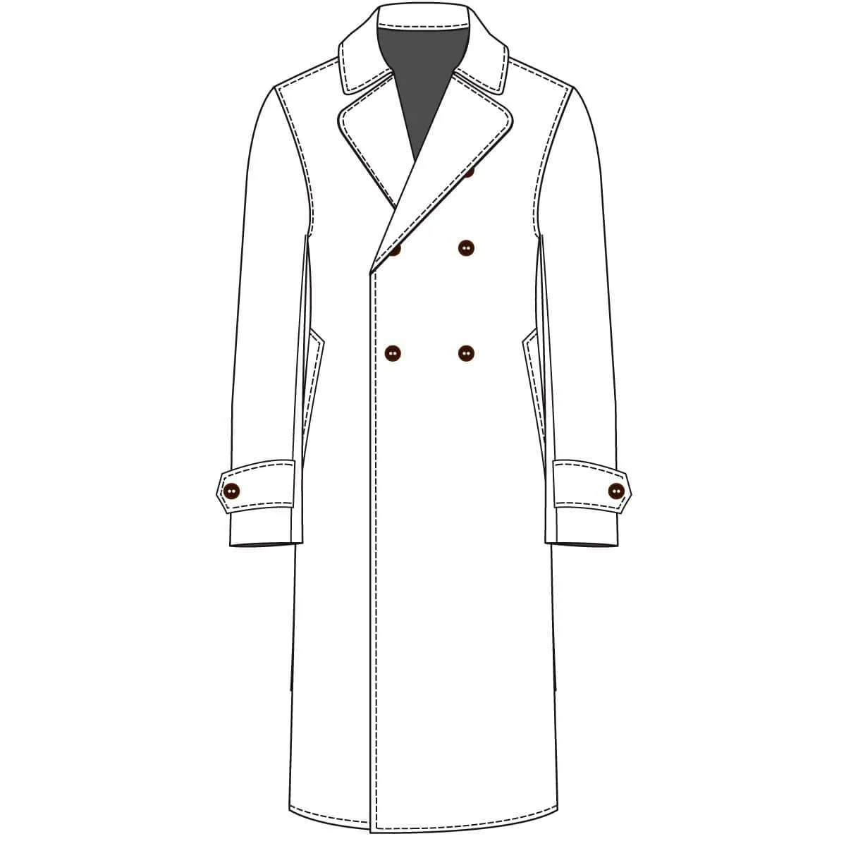The Stately Overcoat | Forest Lavender